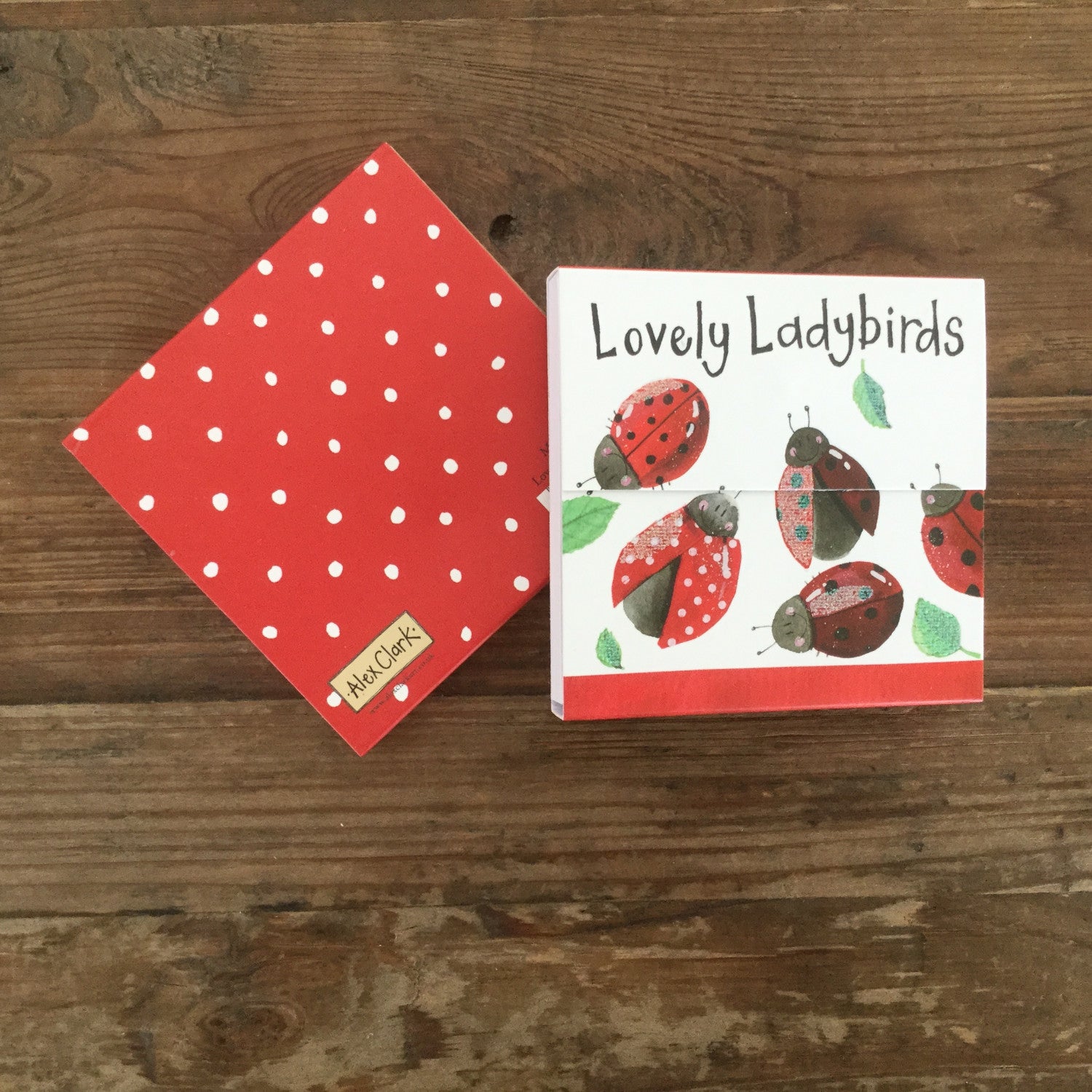 Alex Clark Lovely Ladybirds Mini Magnetic Notepad