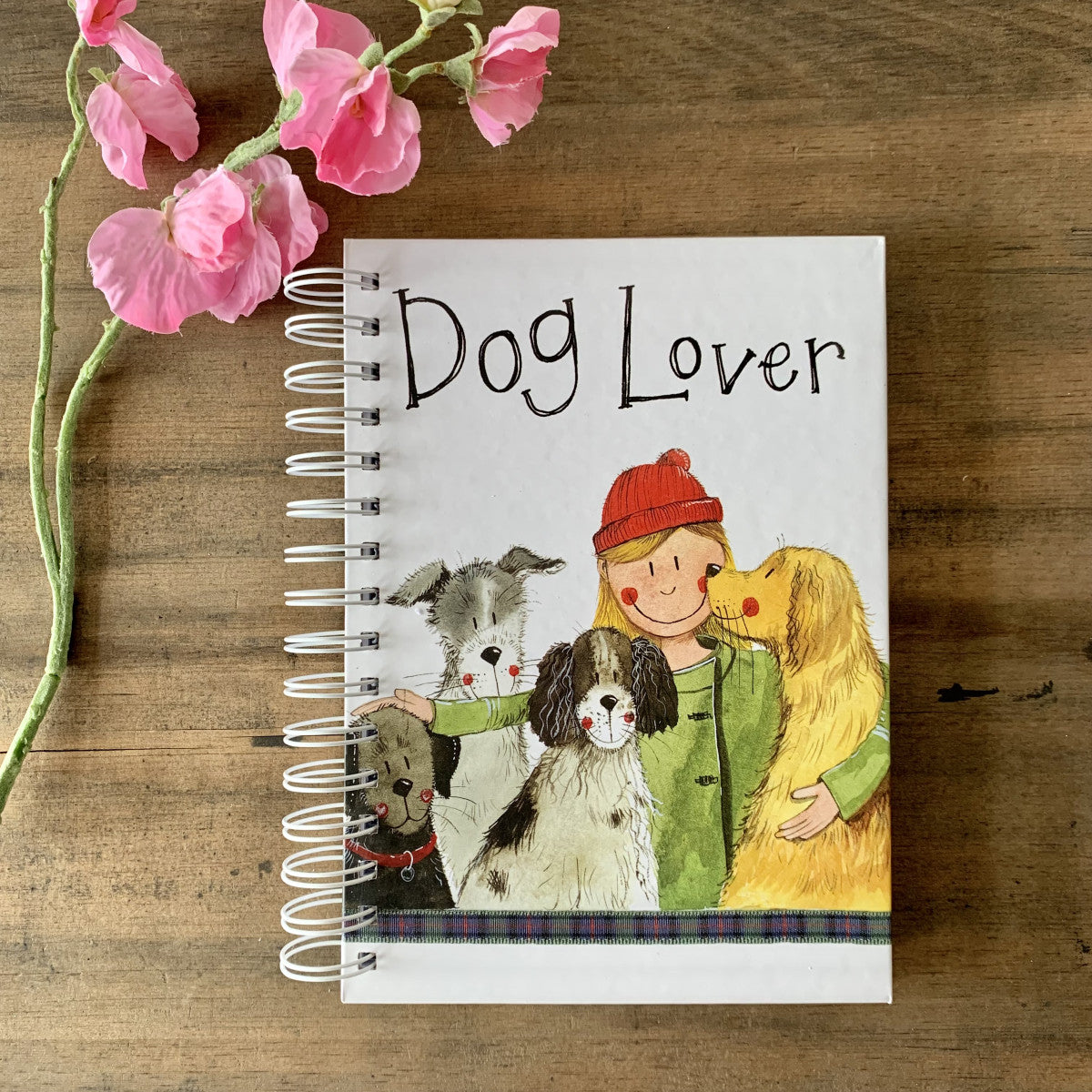 Alex Clark Dog Lover Spiral Journal