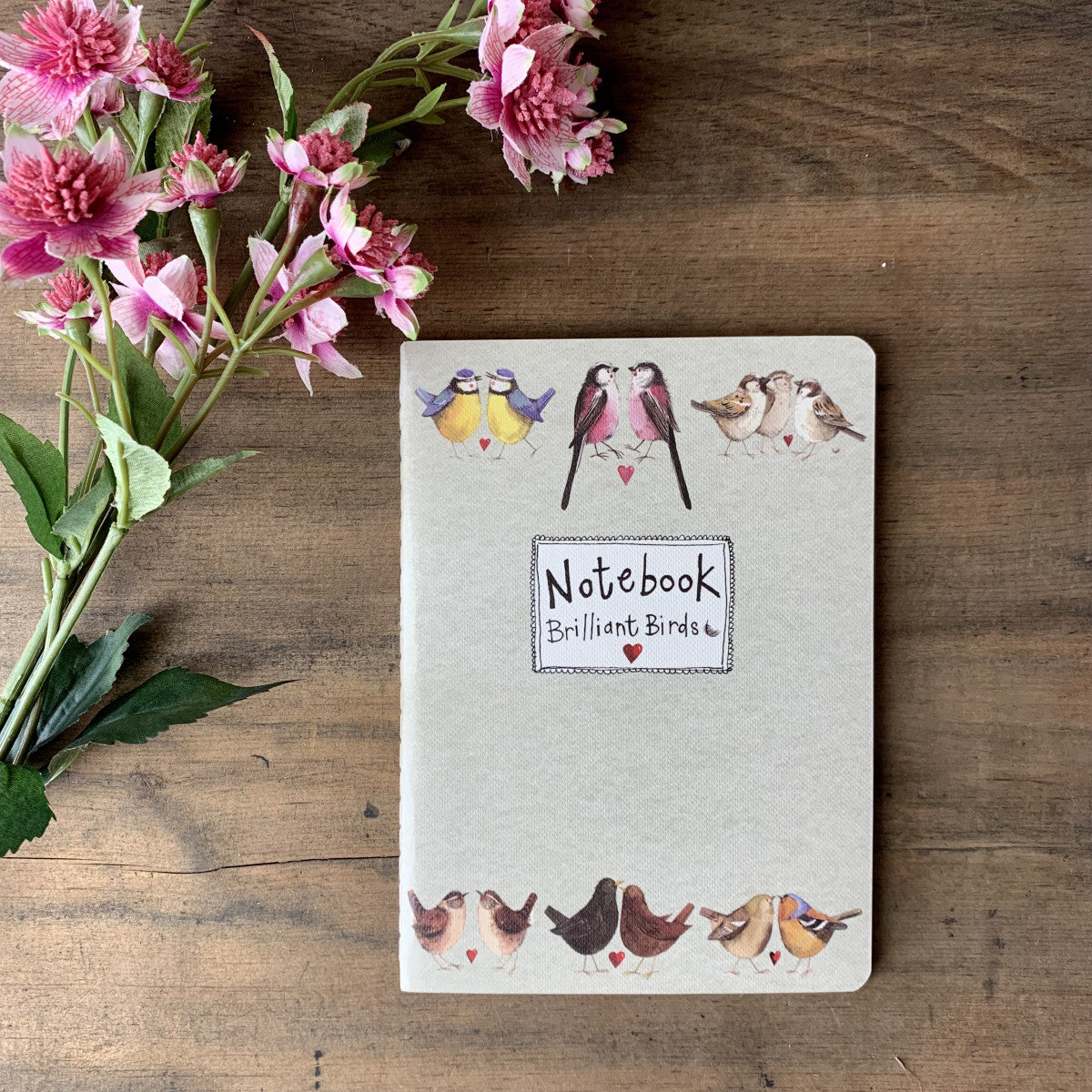 Alex Clark Brilliant Birds Soft Notebook