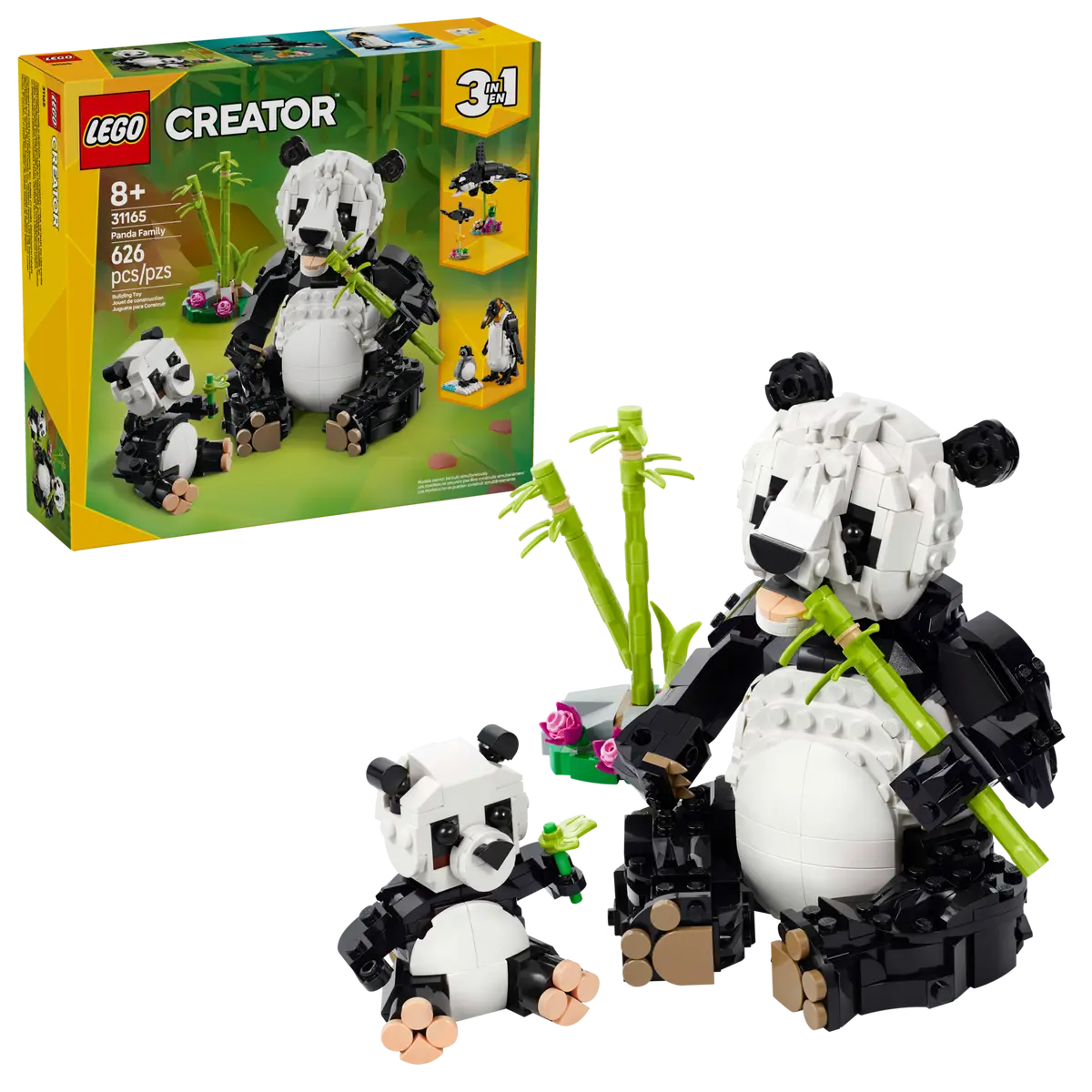 LEGO Creator Wild Animals: Panda Family