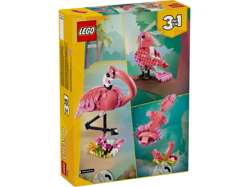 Lego Flamingo 3 in 1 Set