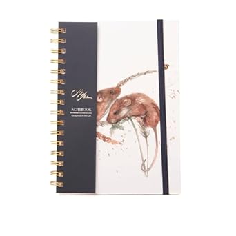 Meg Hawkins Wiro A5 Notebook - Field Mouse