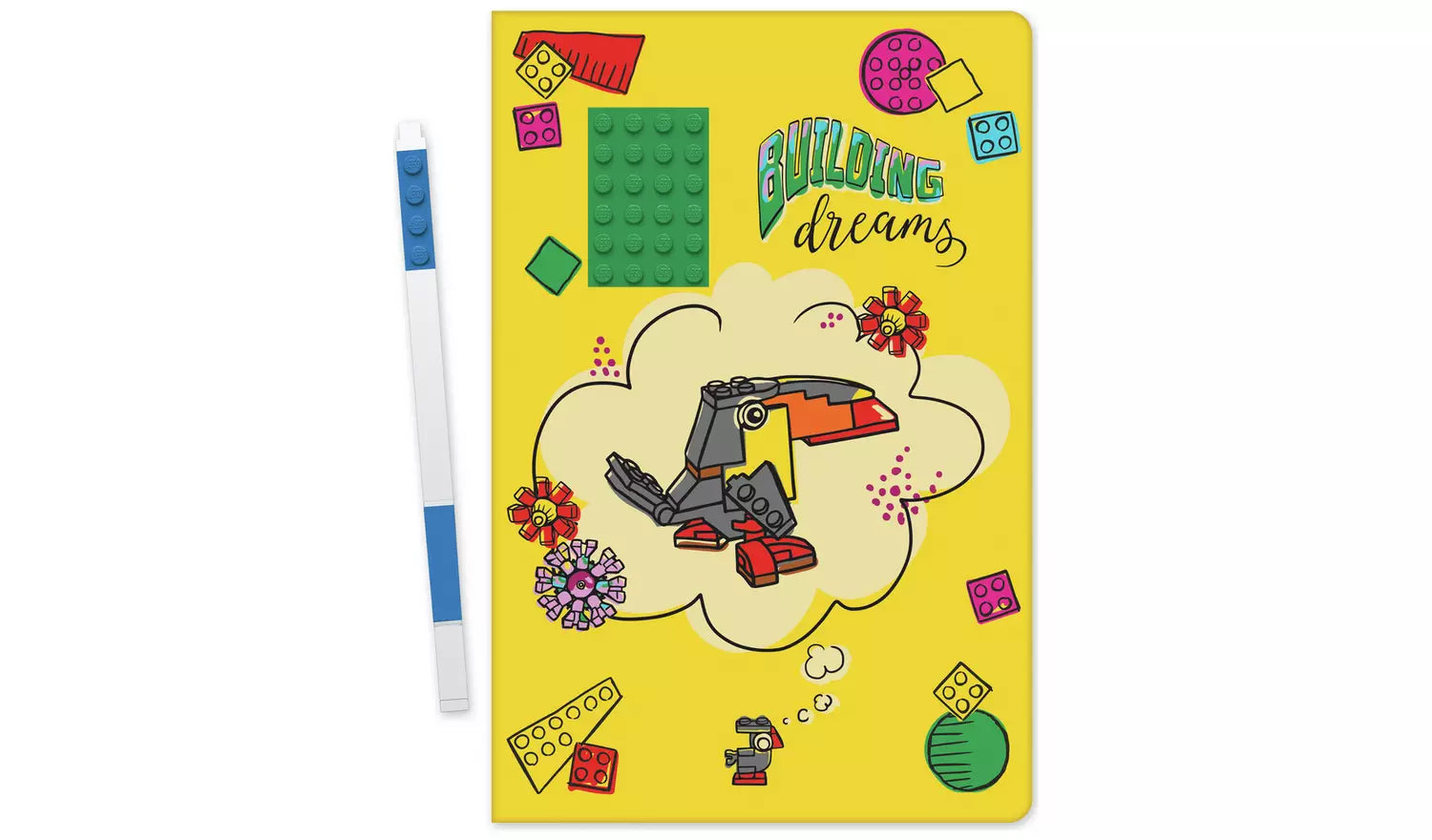 LEGO Building Dreams Notebook with Gel Pen