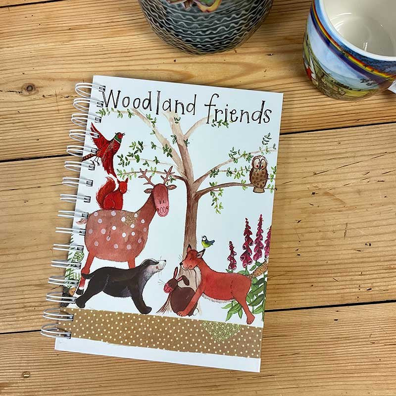 Alex Clark Woodland Friends Spiral Journal