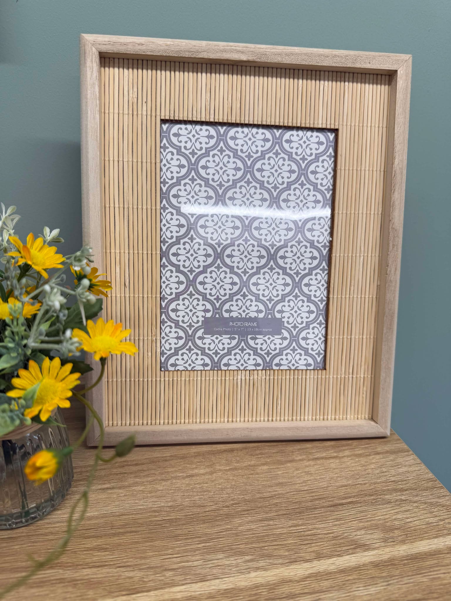 Wooden Bamboo Picture Frame