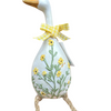 Floral Goose Shelf Sitter