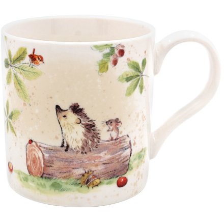 Hedgehog & Mouse Fine China Mug