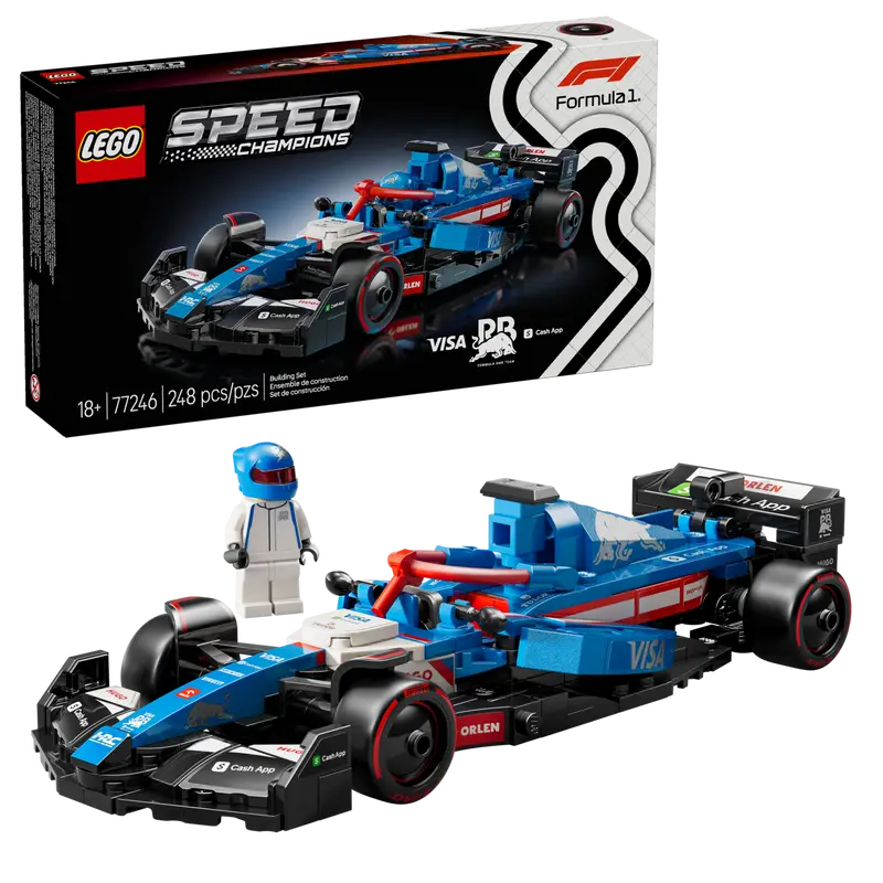 Lego Visa Cash App RB VCARB 01 F1® Race Car