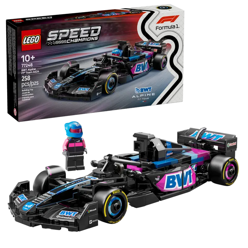 Lego BWT Alpine F1® Team A524 Race Car