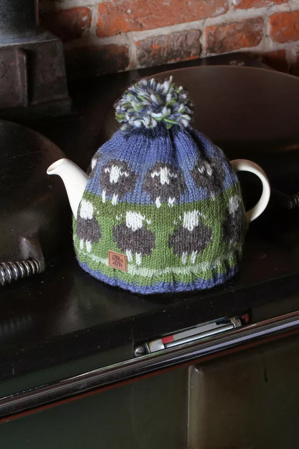 Flock of Herwick Sheep Tea Cosy