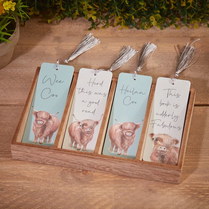 Highland Cow Bookmark