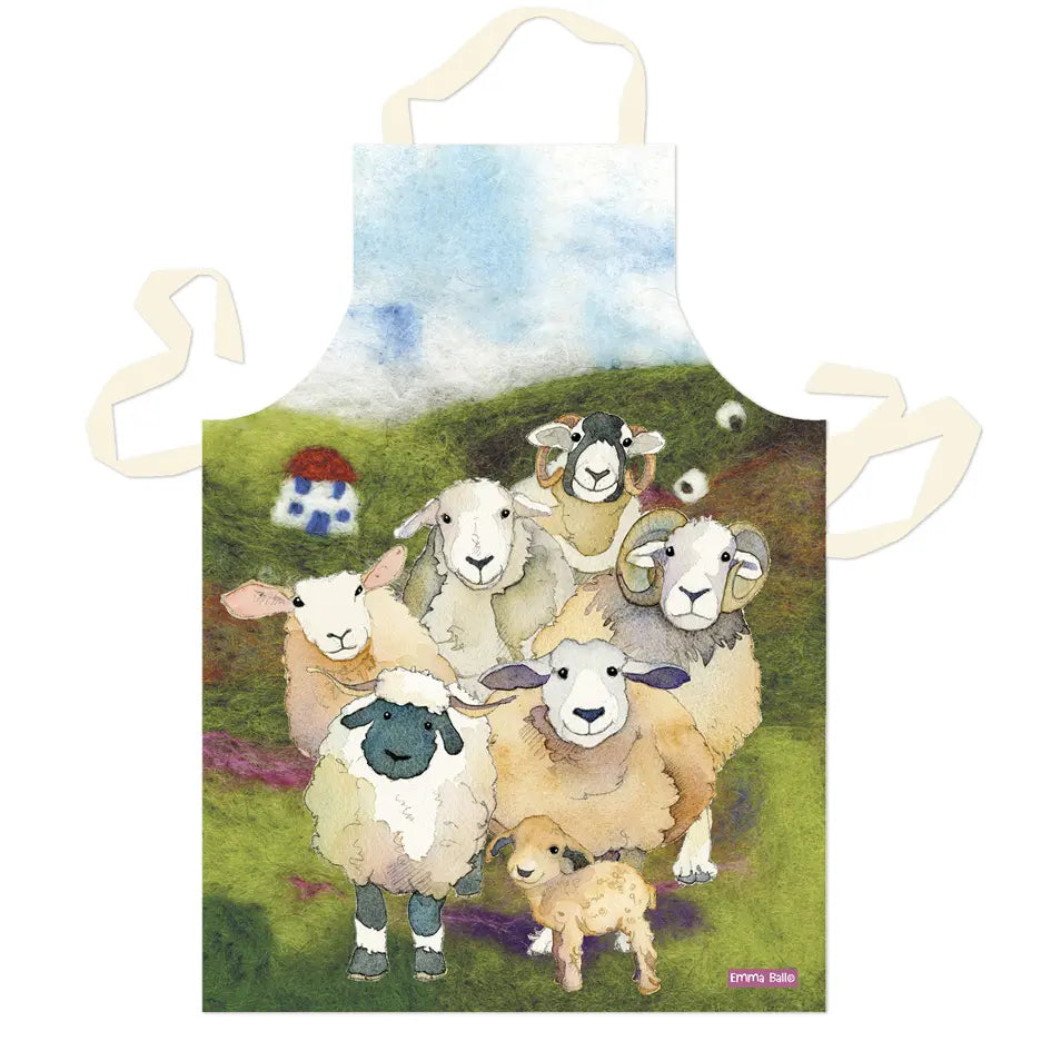 Felted Sheep Apron