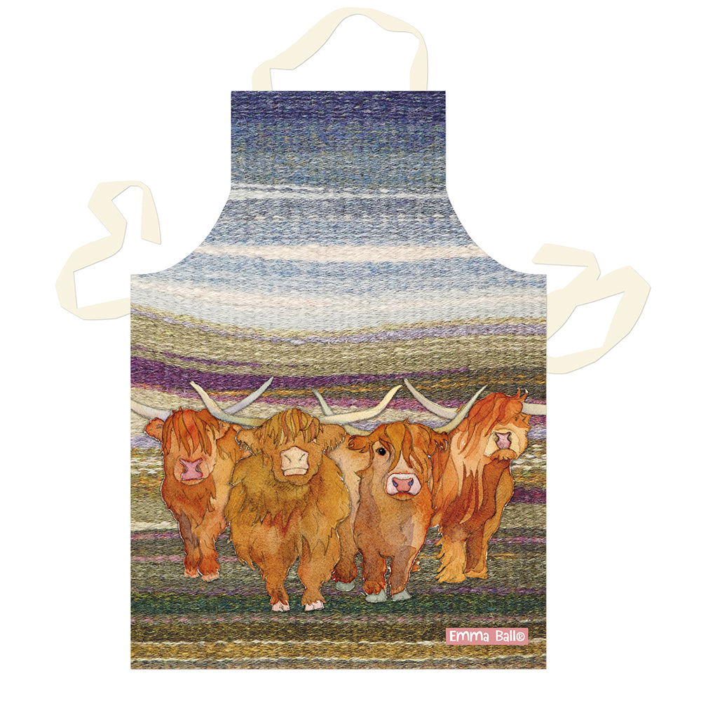 Highland Coo Apron