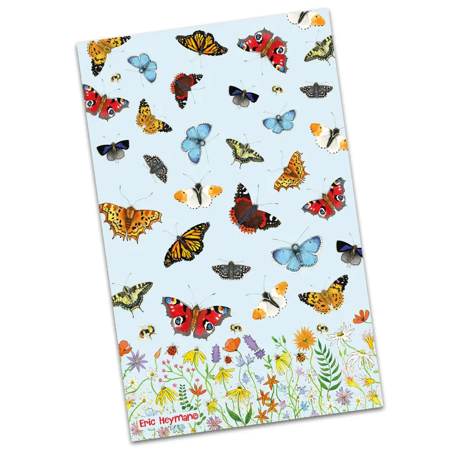 Butterflies Tea Towel