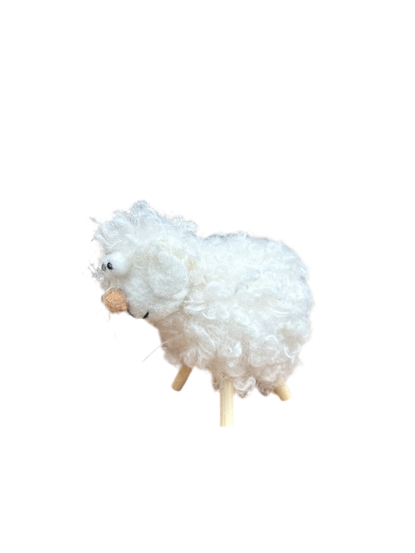 Standing Wooly Sheep Ornament