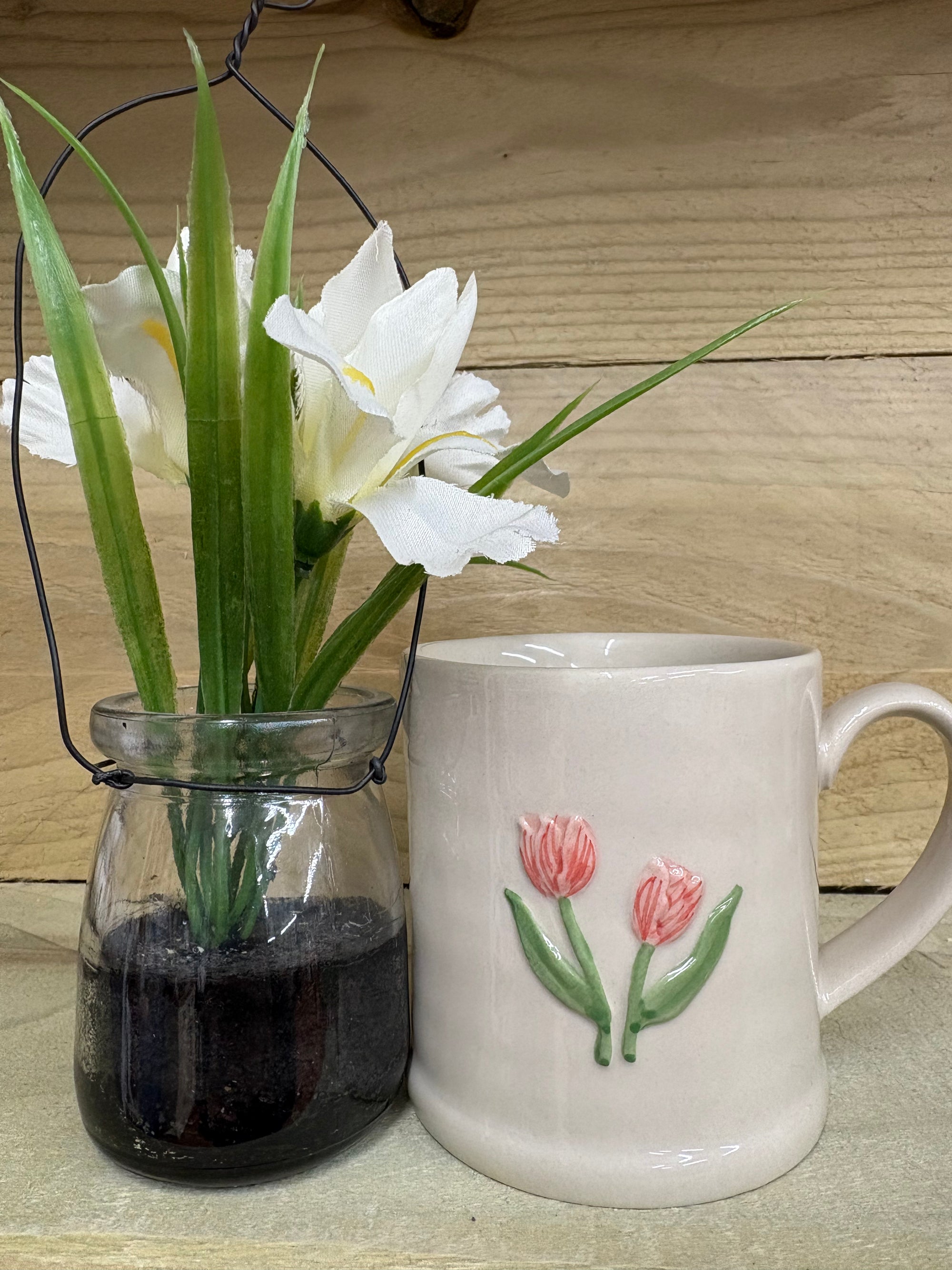 Red Tulip Mug