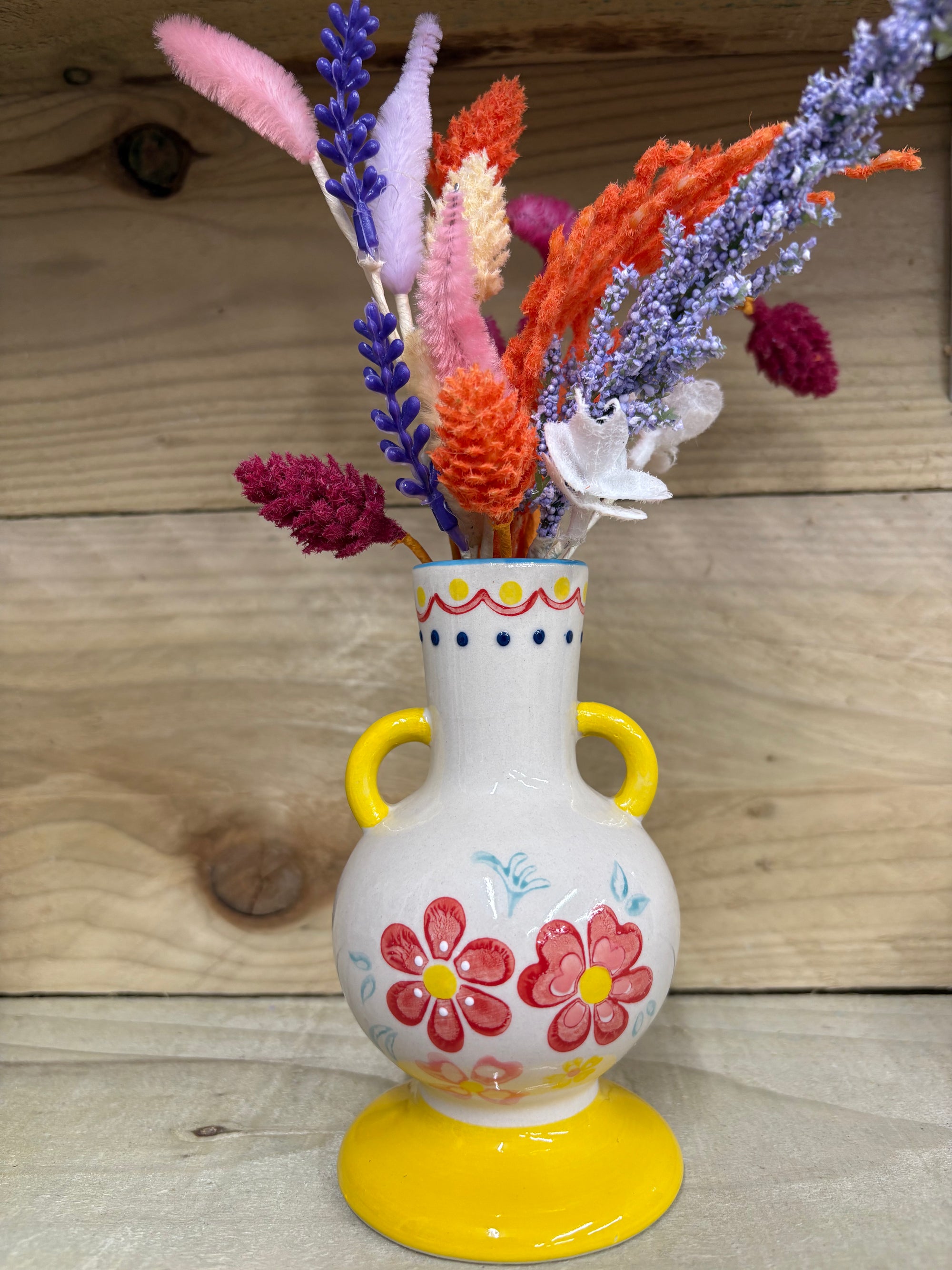 Sass & Belle Floral Folk Small Vase