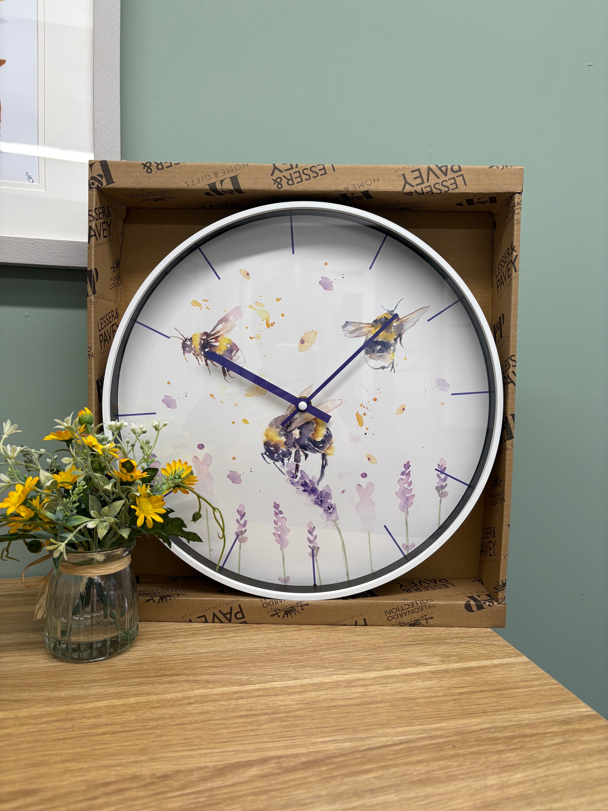 Bees Wall Clock