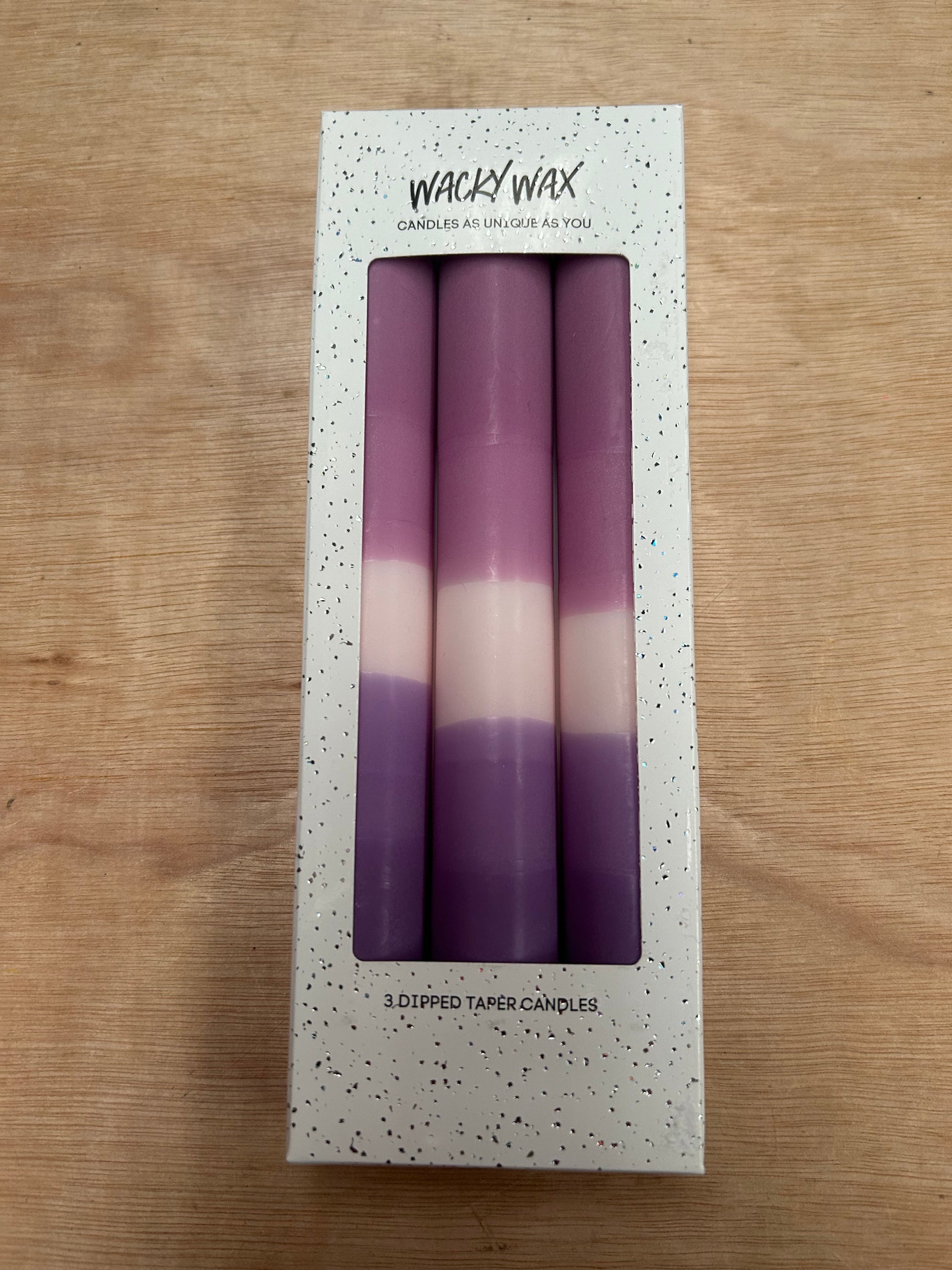 Wacky Wax Candle Set of 3