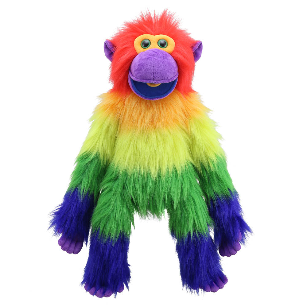 The Puppet Company Rainbow Monkey