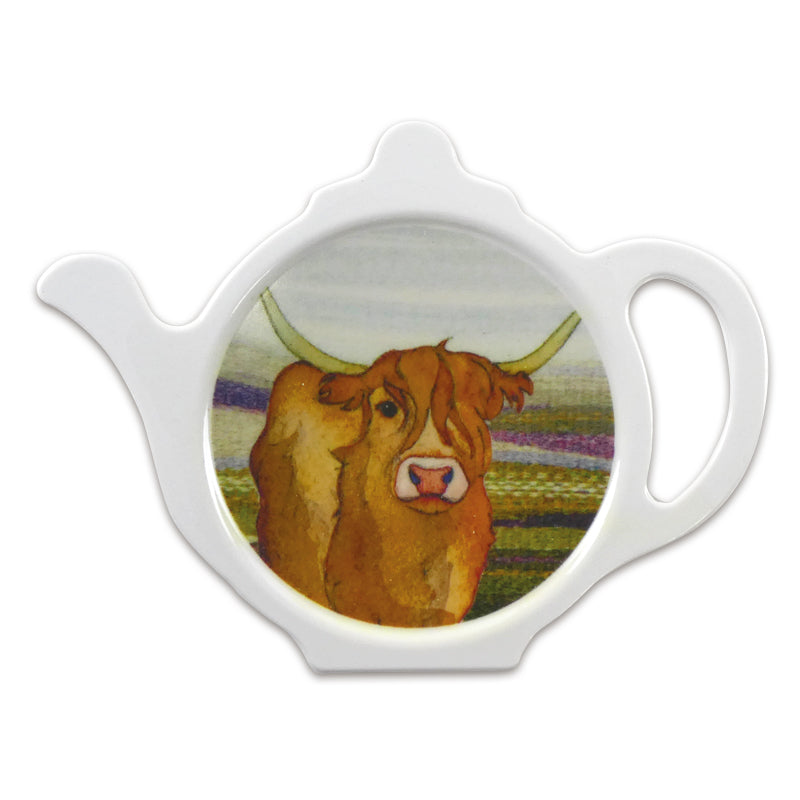 Highland Coos Tea Bag Tidy