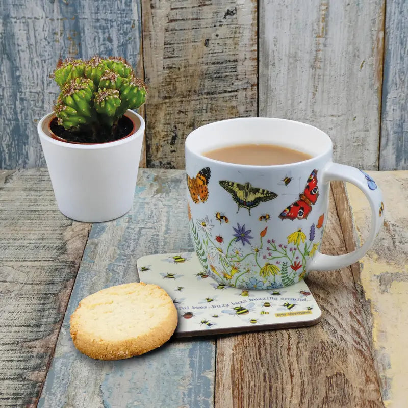 Butterflies Fine Bone China Mug