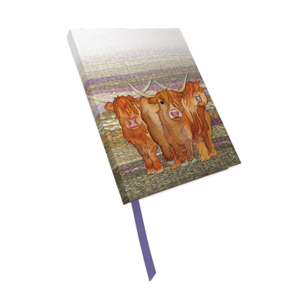 Highland Coos Bound Notebook