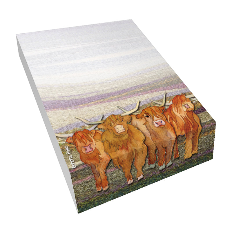 Highland Cow Slant Pad