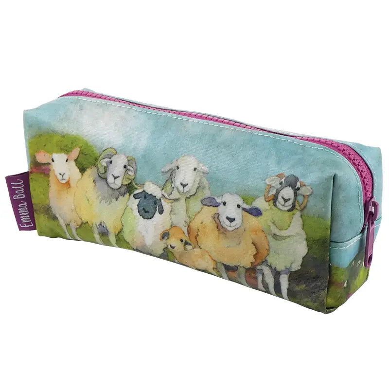 Felted Sheep Pencil Case