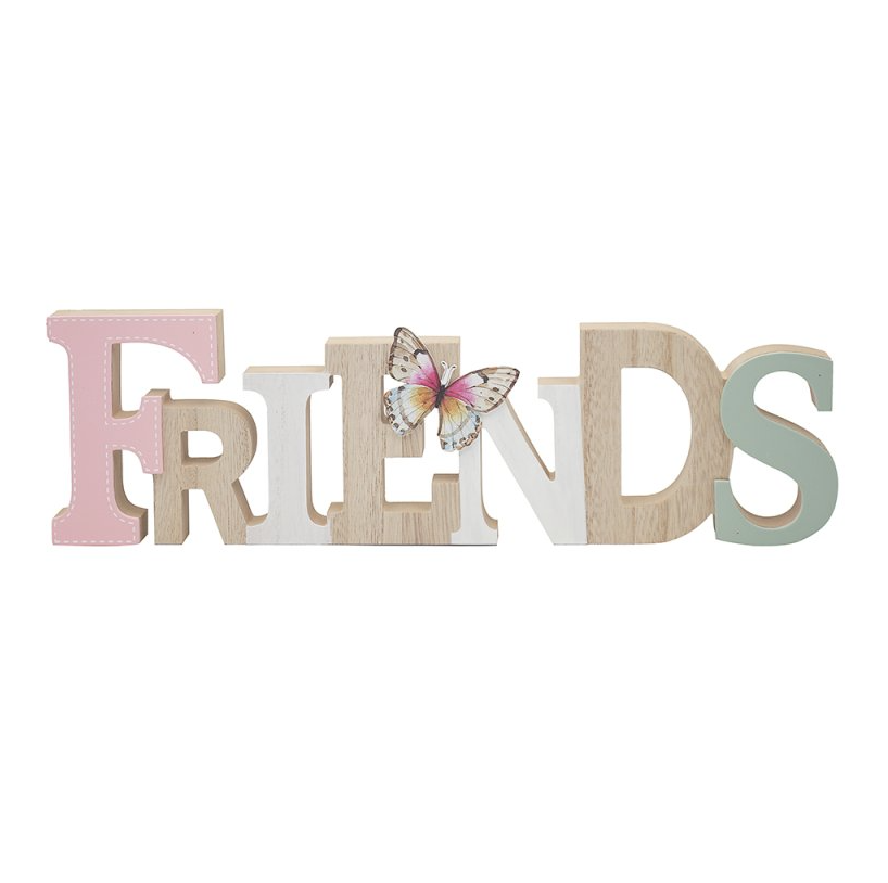 Friends Standing Plaque