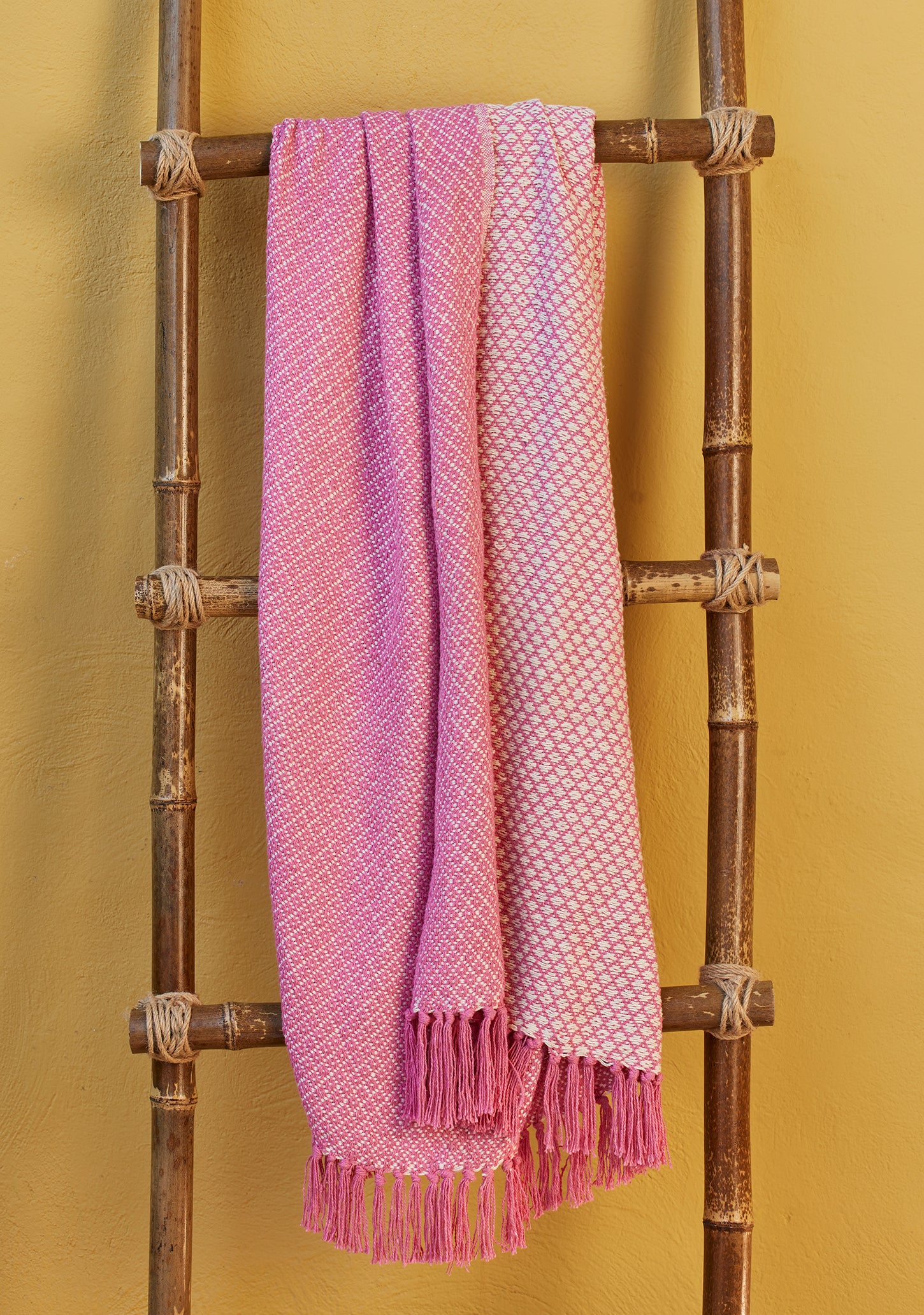 Namaste Rosalie Throw - Pink