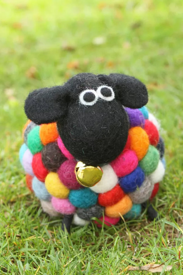 Big Ziggy the Felted Sheep