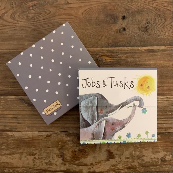 Alex Clark Jobs & Tusks Mini Magnetic Notepad