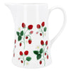 Bone China Jug - Strawberries