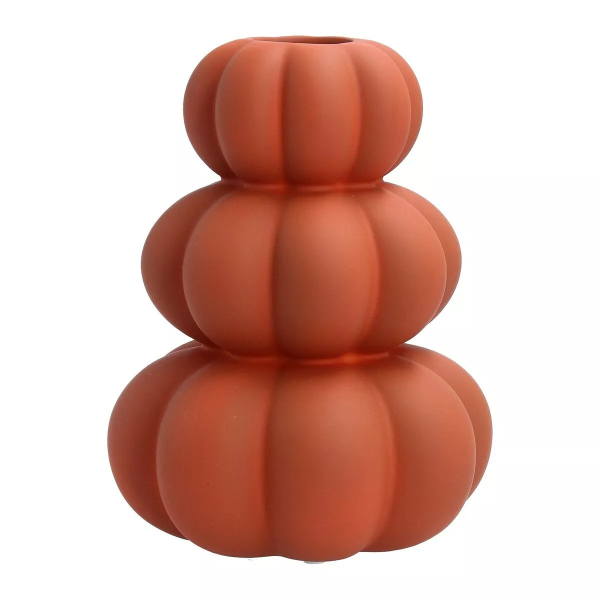 Terracotta Tiered Bubble Vase